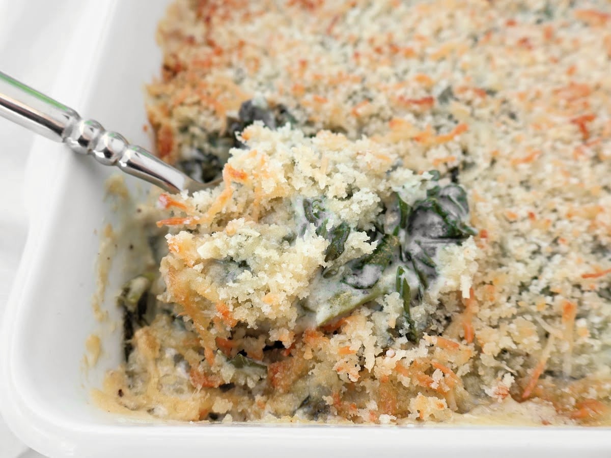 Dreaming of a cheesy collard casserole? Learn these easy tricks for the creamiest bake ever made!