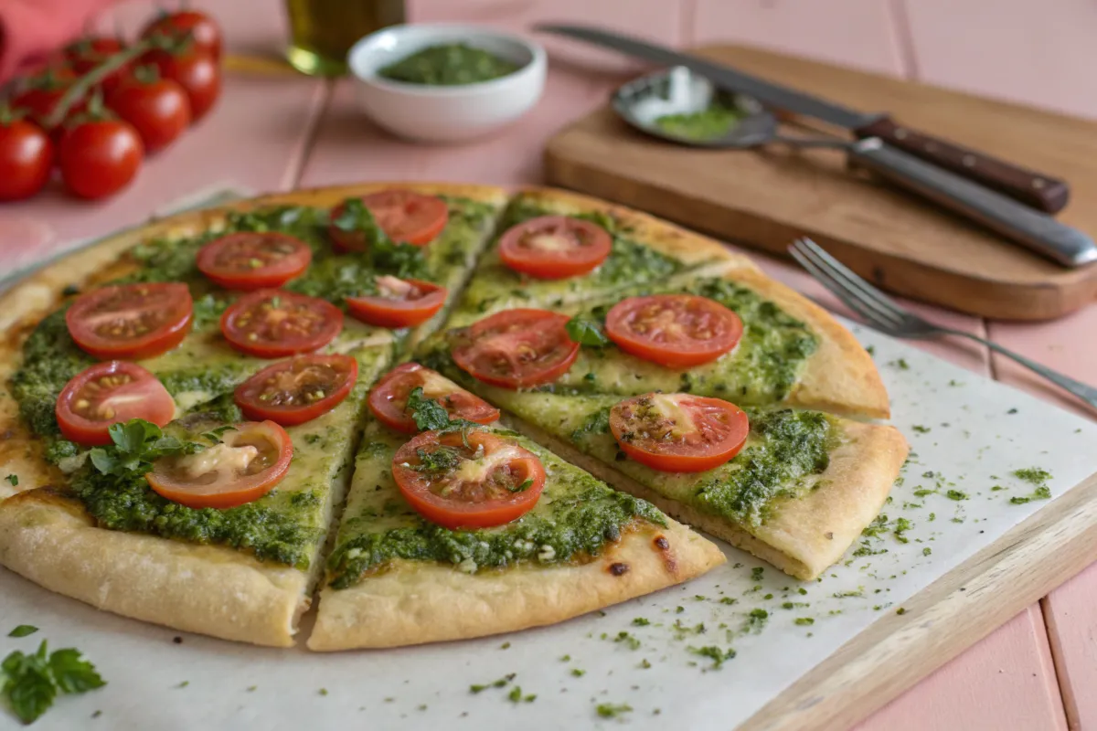 Looking for a delicious chimichurri tomato pizza recipe italian version? Try this amazing recipe for dinner tonight!