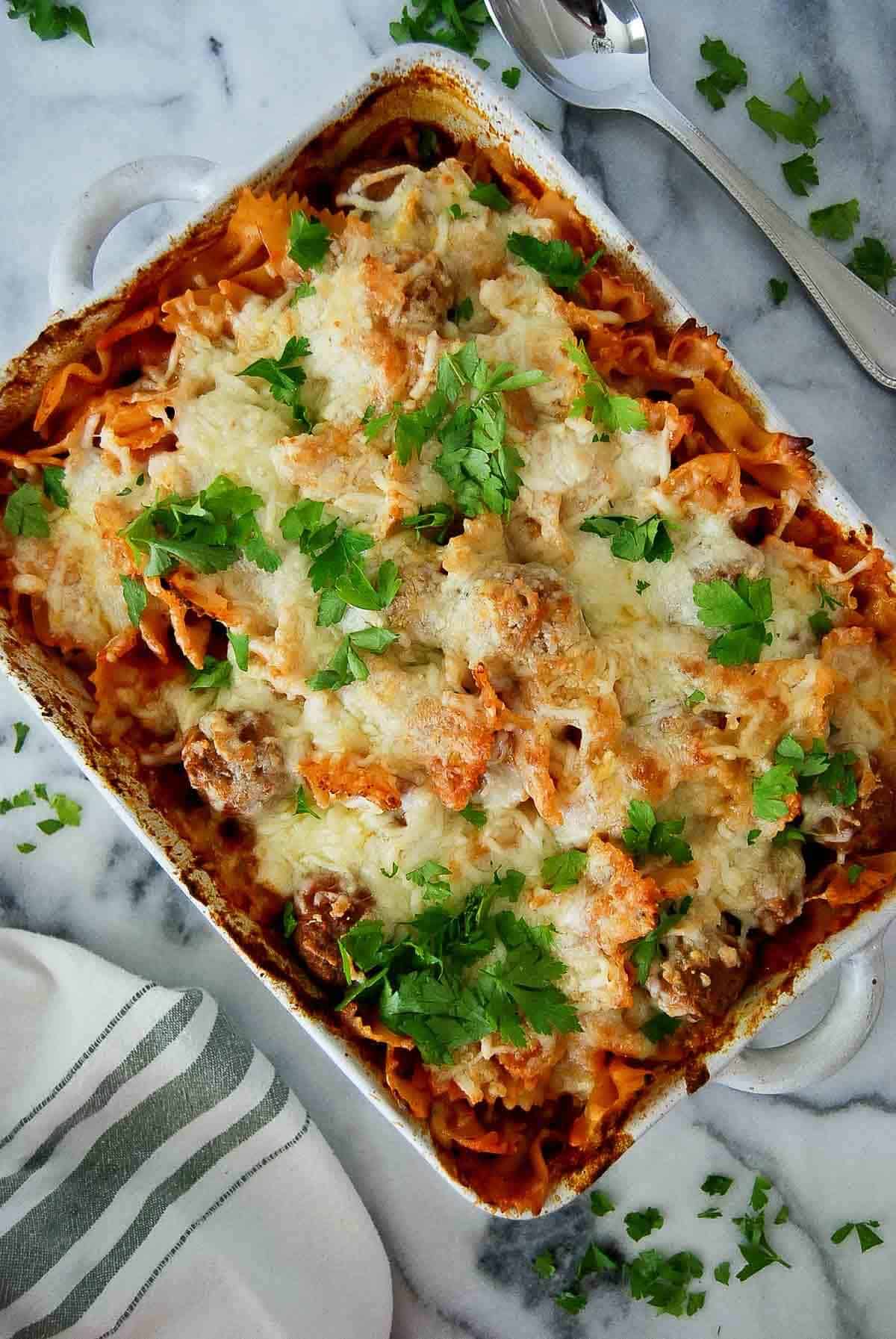 Whats in a Tasty Dump Meatball Casserole? (All The Simple Store-Bought Ingredients You Need for Dinner)