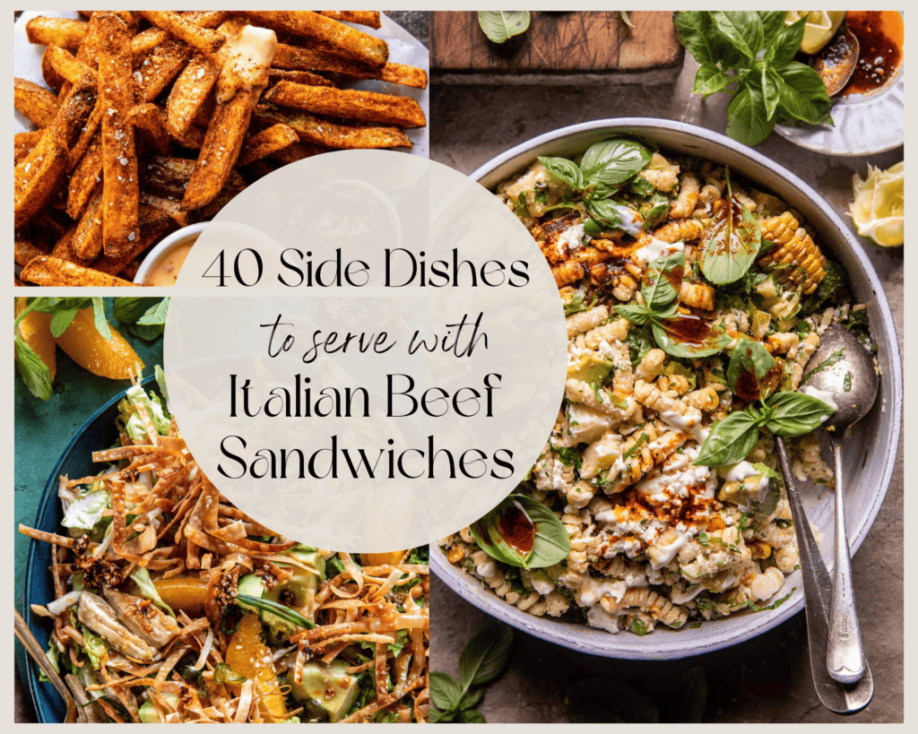 Looking for the best side dishes for italian beef sandwiches? These classic picks never fail.