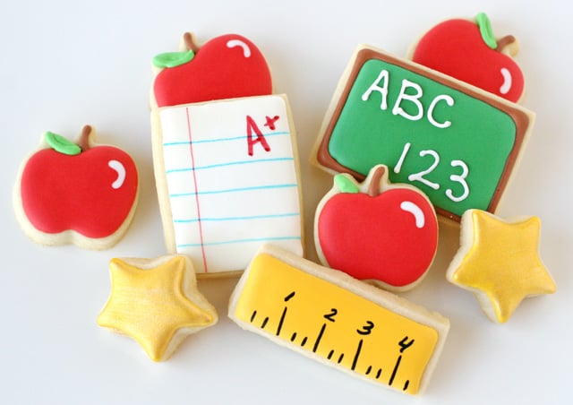 Creative back to school cookies inspiration (make this school year extra special with these treats).
