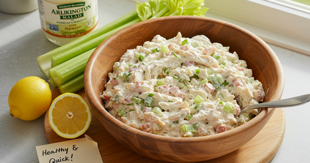 Hotel Arlington Chicken Salad Recipe: A Taste of History
