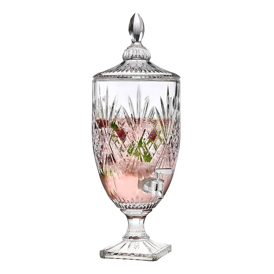 What's special about a crystal beverage dispenser? (It's perfect for serving your drinks beautifully).