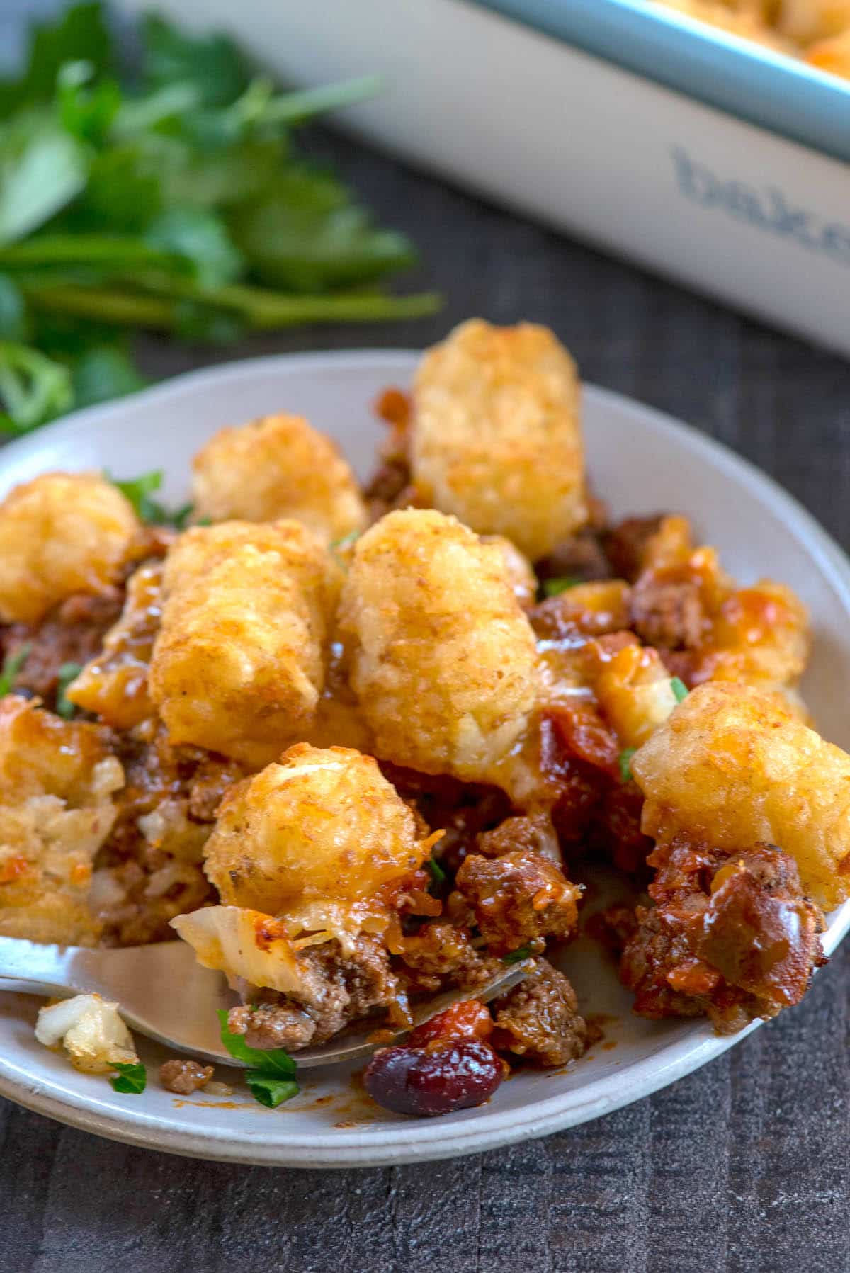 Whats the best tater tots chili cheese casserole? This simple recipe is a guaranteed family favorite.