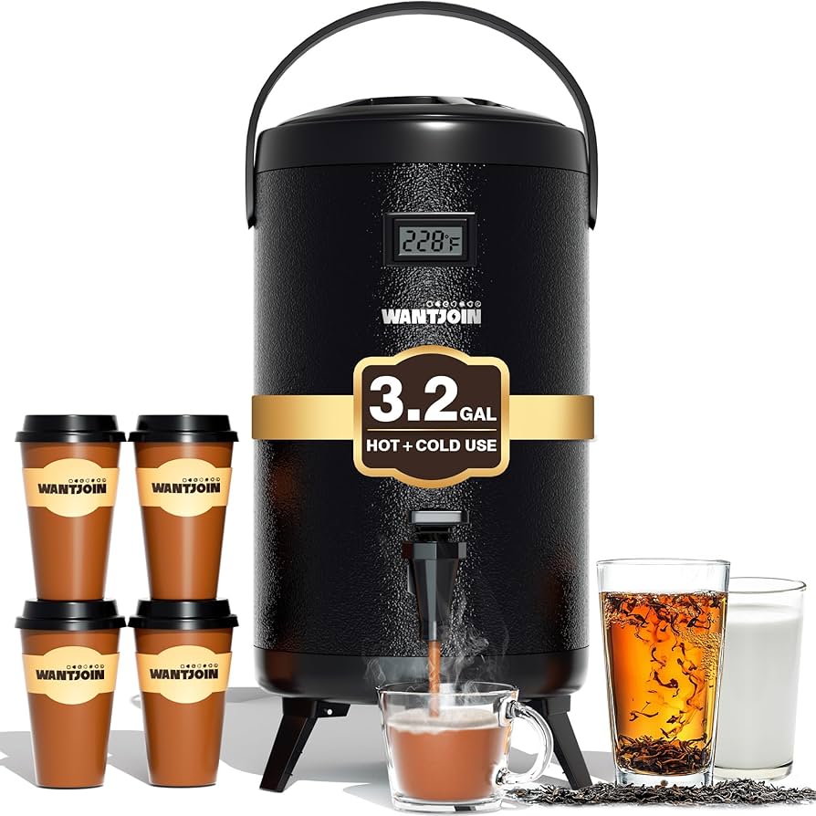 Why do people love a beverage dispenser hot for events? Because it keeps coffee and tea at the ideal temperature.