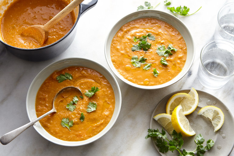 Why your lentil soup tastes flat? Melissa Clark red lentil soup fixes it