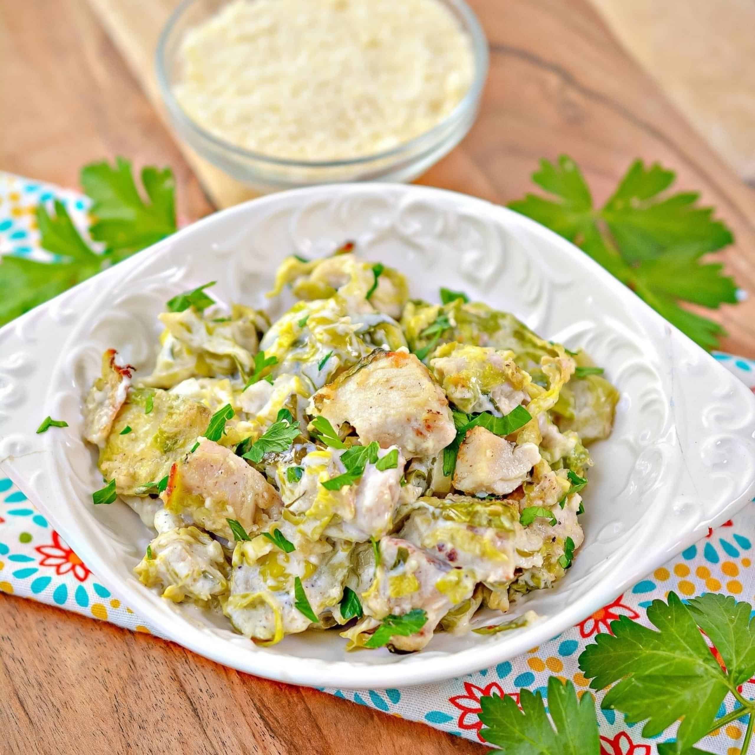 How to make chicken brussel sprout casserole? (Easy step-by-step recipe for beginners)